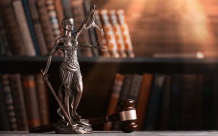 Statue of recognition for a Lawyer